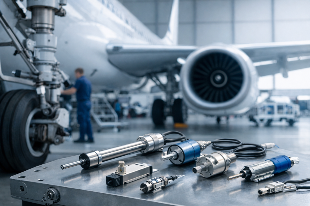 Displacement Sensors in Aerospace
